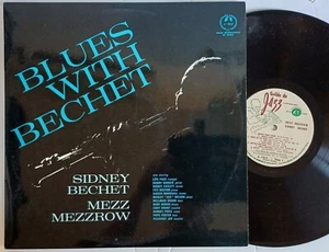 33t Sidney Bechet Mezz Mezzrow Blues Vinyl LP with Bechet J-1257 - Picture 1 of 2