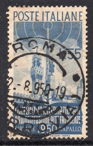 5009 - Italy 1950 - International Radio Conference - Florence Town Hall - Used - Picture 1 of 2