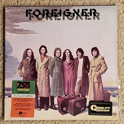 FOREIGNER - Foreigner - Analogue Productions (Atlantic 75 Series) - 45 RPM 180G - Image 1 of 2