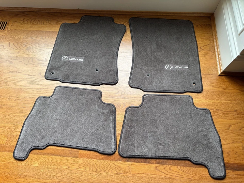 2014-2019 Genuine LEXUS  GX460 4 PIECES OEM FLOOR MATS CHARCOAL / GRAY GX 460 Foto 1 de 1