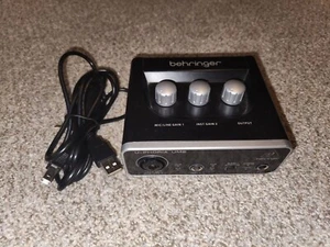 Behringer U-PHORIA UM2 USB Audio Interface, Used, Good Quality - Picture 1 of 4