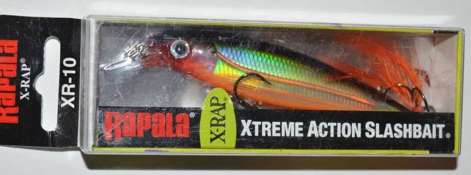 Rapala Xr10g X-rap Size 10 Gold Fishing Hard Bait Lure