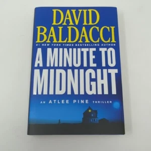 A MINUTE TO MIDNIGHT By David Baldacci Atlee Pine Thriller First Edition HC - Picture 1 of 3