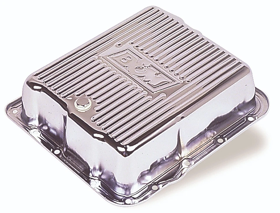 B&M Hi-Tek Deep Chrome Transmission Pan For Chev/Gm/P-tiac/Buick/Oldsmobile/Cadi - Image 1 of 2