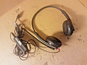 Plantronics Blackwire 300 DA Series 325T Stereo USB Plug Headset - Picture 1 of 6