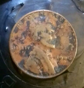1946-D Lincoln Wheat Cent (Item #408) - Picture 1 of 2