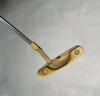 Northwestern Brass Putter Offset BR16 - USA Steel Shaft LH - 34” Tacki-Mac Grip - Image 1 of 4