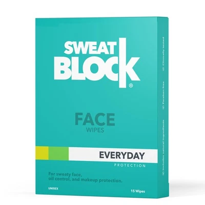 Antiperspirant Face Wipes for Men & Women - 15 Count - Helps Control Oily Ski... - Image 1 of 4