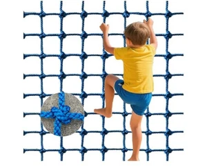 Upgraded Kids' Polyester Climbing Net, 8 Sizes, Heavy-Duty & Exquisite, Ideal... - Picture 1 of 7