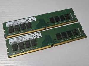 SAMSUNG 32GB(2x16GB) PC4-2400T M378A2K43CB1 DDR4 Desktop Memory RAM - Photo 1/1