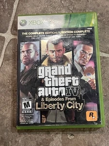 Grand Theft Auto IV & Episodes From Liberty City Xbox 360 MISSING DISC - Picture 1 of 6