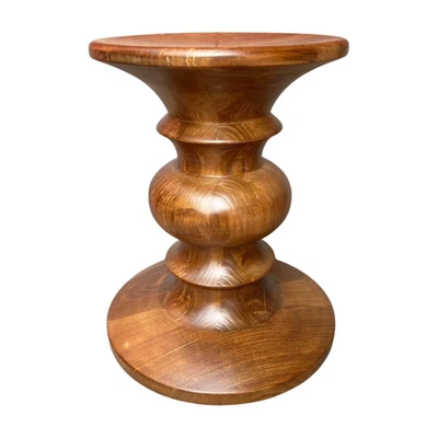 [US Tax Paid] Eames Style Wood Stool Type A Reproduction Chair Japanese Modern - Image 1 of 4