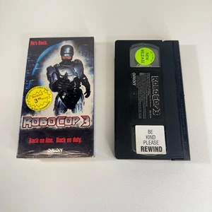 Robocop 3 VHS 1994 Robert John Burke Nancy Allen Rip Torn Acción Ciencia Ficción De Colección PG13 - Imagen 1 de 9