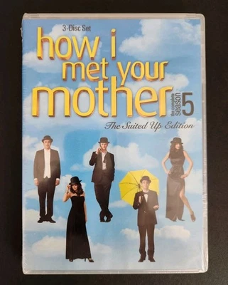 NEW Sealed How I Met Your Mother Season 5 - 3 Disc DVD Set Suited Up Edition - Image 1 of 3