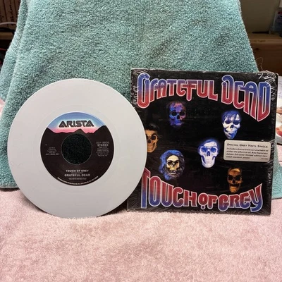 Rock 45 GRATEFUL DEAD Touch Of Grey ARISTA VG+ grey vinyl poster sleeve k Foto 1 de 4