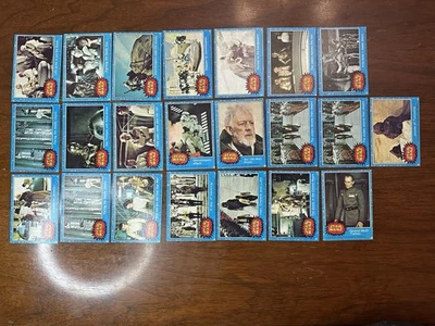 1977 Topps STAR WARS - Lot Of 22 Trading Cards - Blue Series - Nice! - See Pics! - Image 1 of 4