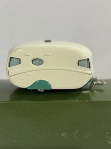 Lansdowne Models scala 1/43 LDM17 - 1956 Willerby Vogue Caravan - crema/verde - Foto 1 di 8