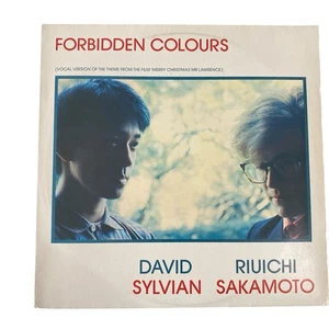 Forbidden Colours Ryuichi Sakamoto David Sylvian Vocals Vinyl 12" Record 1983 - Picture 1 of 6