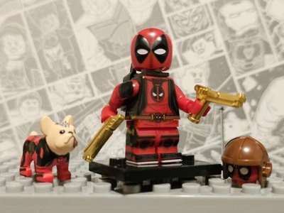 Lego Marvel Superheroes X-Men Kidpool Deadpool Minifigure - Image 1 of 4