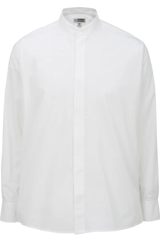 Edwards Мужская рубашка с ремешком воротник - 1396 Бесплатная доставка! - Изображение 1 из 1