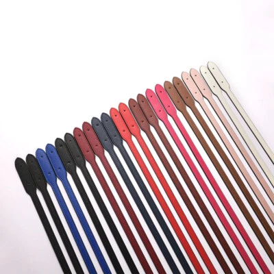 1 Paar 1,2cm Echtleder Schultergurt Schulterriemen Trageriemen Handtasche Griff - Bild 1 von 4