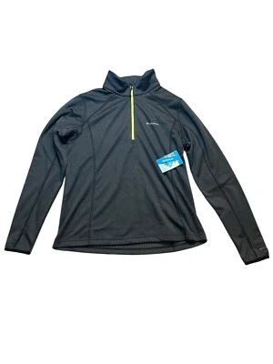 Columbia Rowell Junction 1/2 Cremallera Gris Mujer’s XL Camisa Ligera Omni Wick $60 Foto 1 de 4