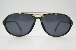 Vintage Sonnenbrille Carrera 5396 94 Grün Gold Oval sunglasses Brille - Picture 1 of 6