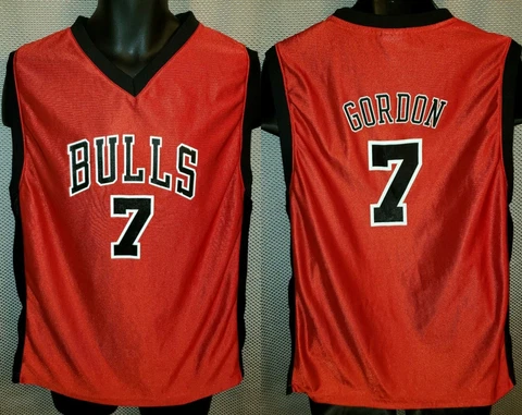 Chicago Bulls Ben Gordon Red Away Jersey - Boys XL (18-20) Cover