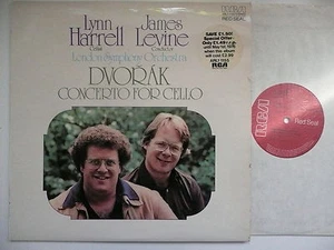 LYNN HARRELL PLAYS DVORAK CELLO CONCERTO LSO LEVINE RCA 11155 - Picture 1 of 3