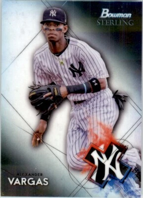 2021 Bowman Sterling Prospects #BSP36 Alexander Vargas - Image 1 of 2