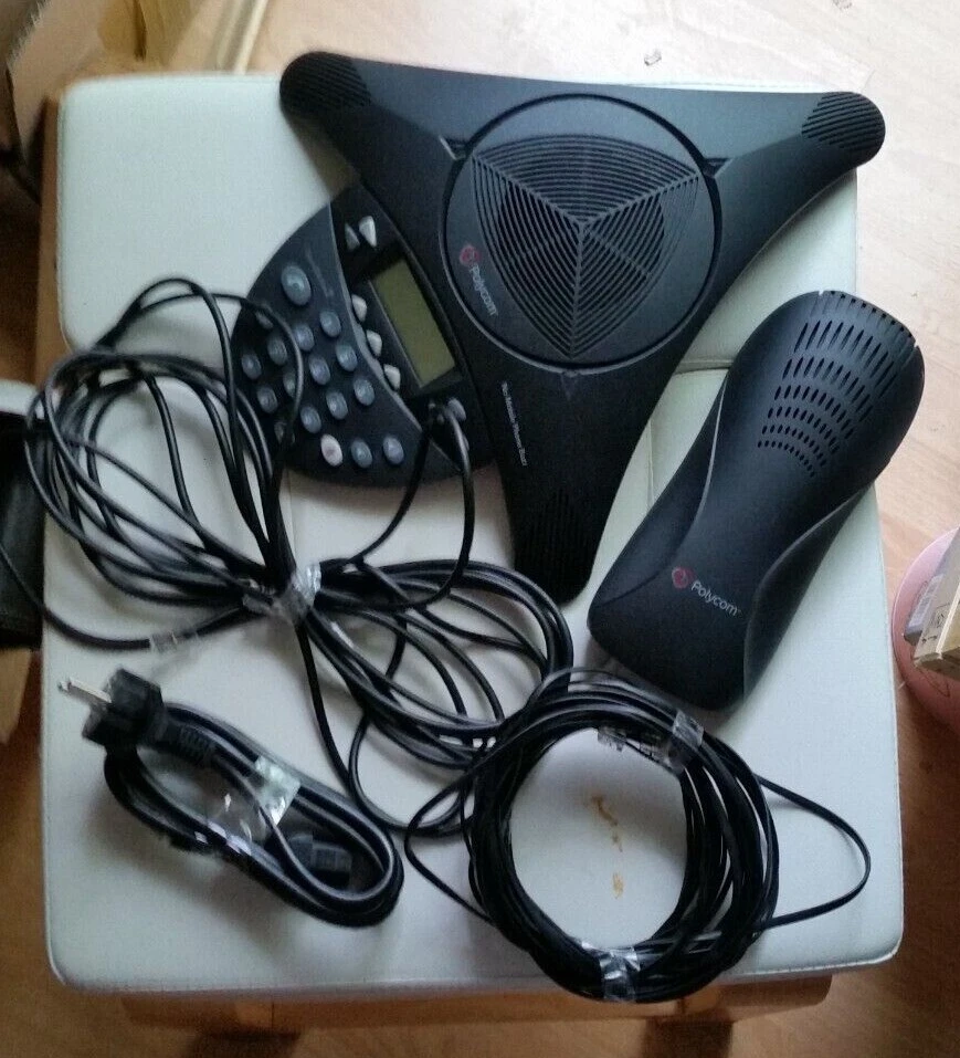 Polycom Sound Station 2 Konferenztelefon 2201-16000-601/Guter Zustand+Gebrauchsp - Bild 1 von 4