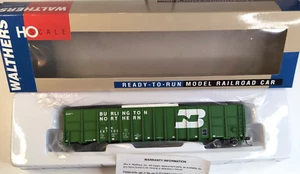 WALTHERS - Wood Chip Gondola "BURLINGTON NORTHERN" - HO - Imagen 1 de 7