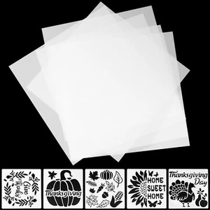 16pcs 10mil Blank Mylar Stencil Sheets,12X12 inch Milky PET Blank Stencils - Picture 1 of 7