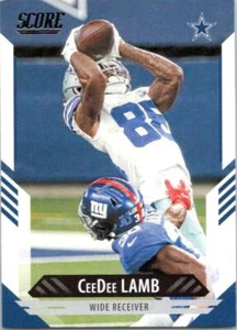 2021 Score #57 CeeDee Lamb Dallas Cowboys Football Card NM-MT ID:43290 - Picture 1 of 2