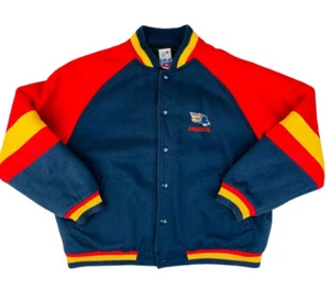 Vintage Adelaide Crows F.C AFL Bomber Jacket by Vivid Size Youth 14 RARE - Picture 1 of 11