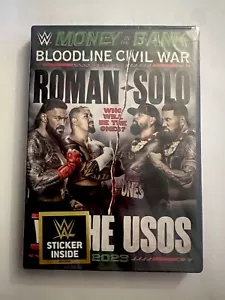 WWE Money in the Bank 2023 DVD Brand New, Factory Sealed! Bloodline Civil War! - Imagen 1 de 1