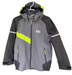 Helly Hansen Kids Full Zip Performance Ski Snowboard Hooded Norse Jacket sz 6 - Picture 1 of 16