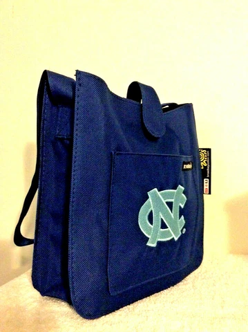 New North Carolina Tar Heels Small Embroidered Shoulder Bag NCAA Basketball Cover