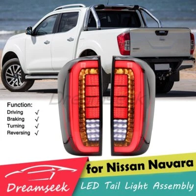 LED Tail Light Assembly for Nissan NP300 Navara 2015-2021 Brake Lamp Turn Signal - Image 1 of 4