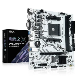 Placa madre B450 AMD AM4 placa base 2 x DDR4, PCIe 3.0, NVMe/SATA (NGFF) M.2 - Imagen 1 de 8