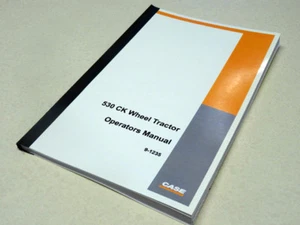 Case 530CK (530 Ck ) Rad Traktor Betreiber Manuell Owners Pflege Buch Neu - Picture 1 of 5