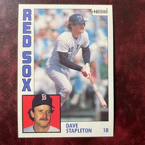 1984 Topps NESTLE Set DAVE STAPLETON Parallel #653 BOSTON RED SOX ** MINT ** x84 - Picture 1 of 1