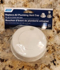 Replace-All Plumbing Vent Cap - Polar White (Camco 40034) - Picture 1 of 3
