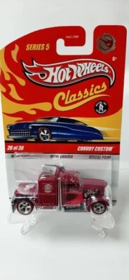 Hot Wheels Classics Serie 5 Rosa Convoy Personalizado Foto 1 de 4