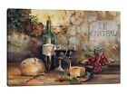 Kitchen Dining Room Wall Art Decor, Wine and Cups Wall Art for Vintage Kitche...