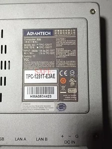 1PC Advantech Touch Screen TPC-1251T-E3AE Used - Picture 1 of 3