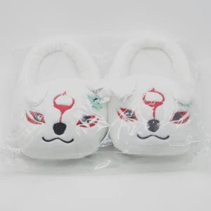 Zapatillas OKAMI Amaterasu CAPCOM Zapatos de Felpa para Habitación Oficiales Japón NUEVO - Imagen 1 de 2