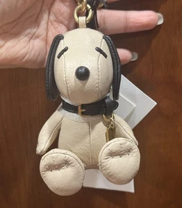 NWT Coach X Peanuts Snoopy Collectible Bag Charm  Brass/Multi CBH29 - Picture 1 of 9