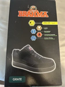 BRAHMA GRATE Steel Toe Shoes - Picture 1 of 5