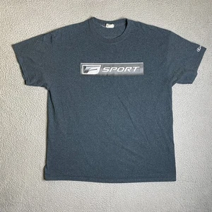Lexus F Sport Vantage Shirt Mens XL Gray Graphic Tee Short SL Cars Motors - Picture 1 of 12